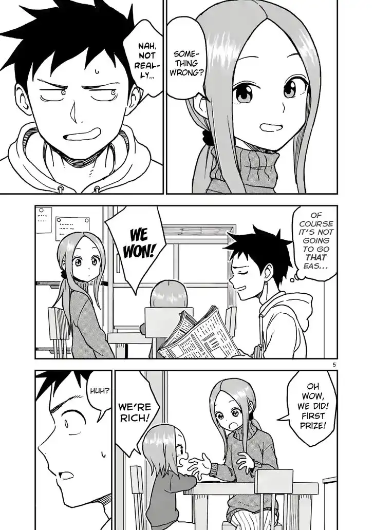 Karakai Jouzu no (Moto) Takagi-san Chapter 119 5